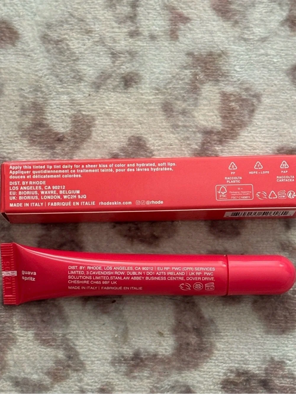 rhode Peptide Lip Tint - Guava Spritz